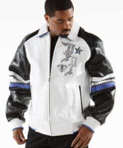 pelle pelle highest caliber white leather jacket