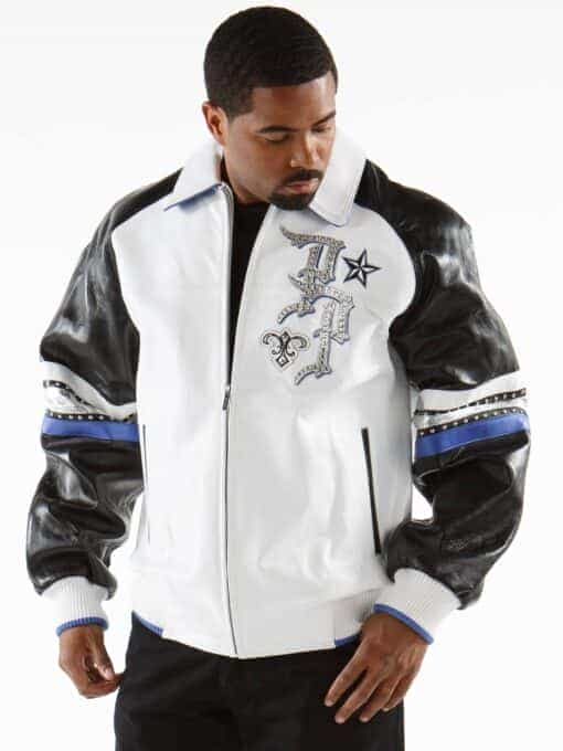 pelle pelle highest caliber white leather jacket