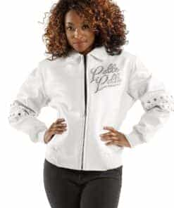 pelle pelle the original white leather jacket