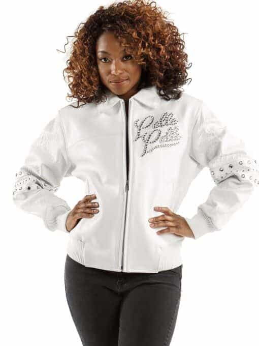 pelle pelle the original white leather jacket