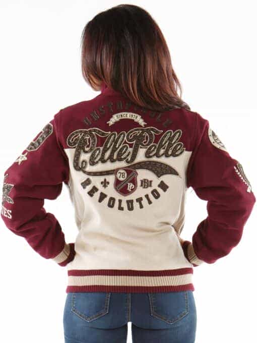 pelle pelle unstoppable maroon jacket