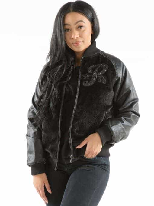 women's pelle pelle premium black jacket