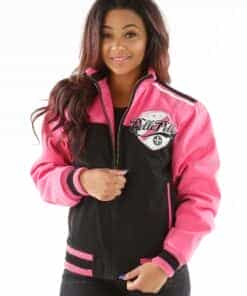 women's pelle pelle unstoppable pink jacket