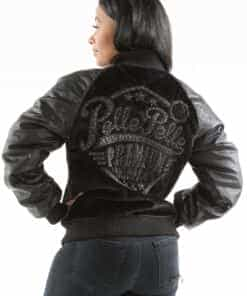 women's pelle premium black jacket