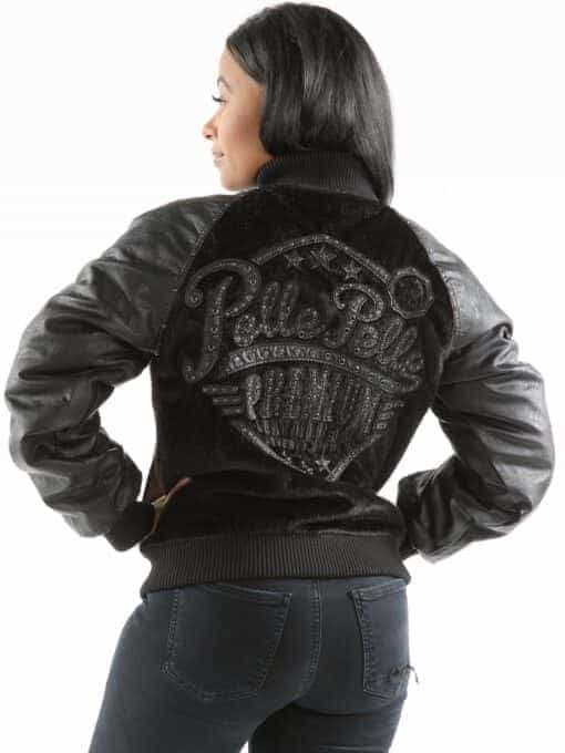 women's pelle premium black jacket