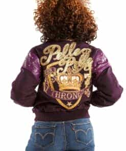 Pelle Pelle Queen Of Thrones Purple Jacket For Women