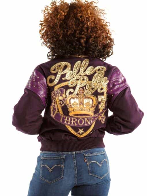 Pelle Pelle Queen Of Thrones Purple Jacket For Women