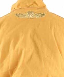 men's pelle pelle king of thrones yellow jacket