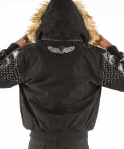 pelle pelle king of thrones black jacket