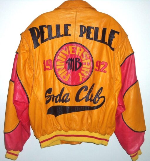 90's marc buchanan pelle pelle 1992 soda club jacket