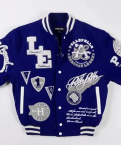 Pelle Pelle American Legend Limited Edition Royal Blue Varsity Jacket