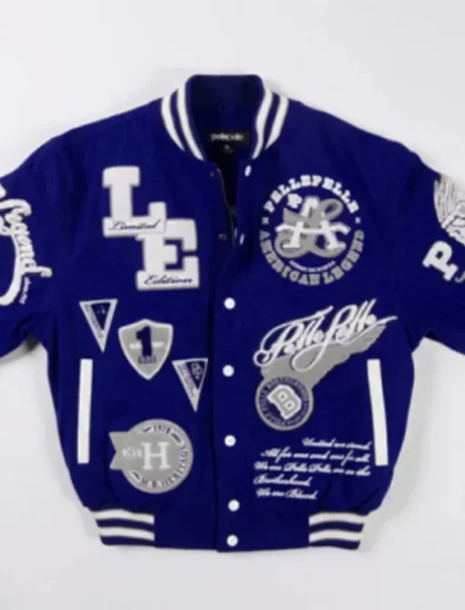 Pelle Pelle American Legend Limited Edition Royal Blue Varsity Jacket