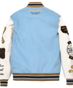 american pelle pelle light blue varsity jacket 2023