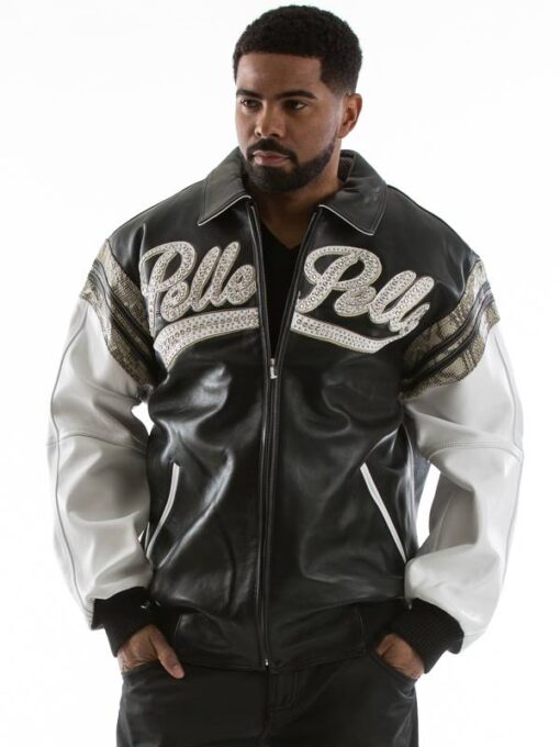 pelle pelle major league black leather jacket