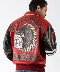 pelle pelle renegades red leather jacket