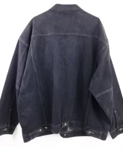 pelle pelle black denim jacket