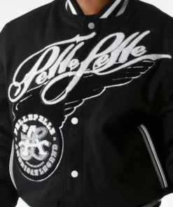 Pelle-Pelle-American-Legend-Black-Varsity-Jacket