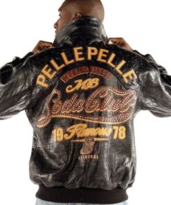 Pelle-Pelle-Mens-World-Finest-Soda-Club-Black-Jacket