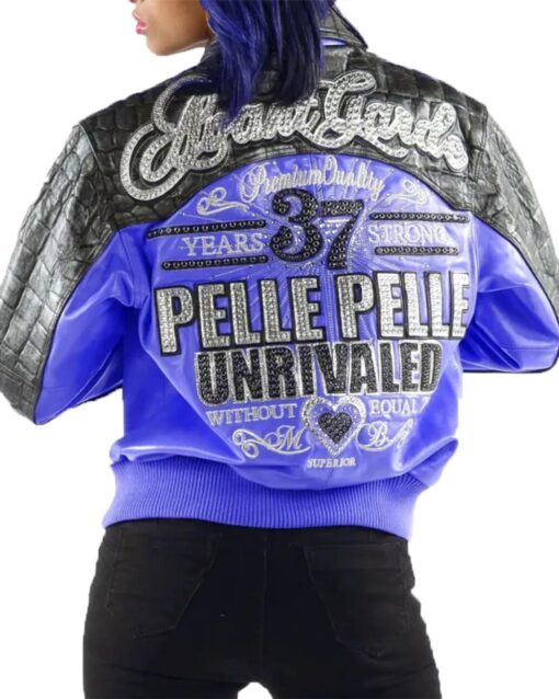 Women-Pelle-Pelle-Avant-Garde-Blue-37-Years-Strong-Jacket-1__63151