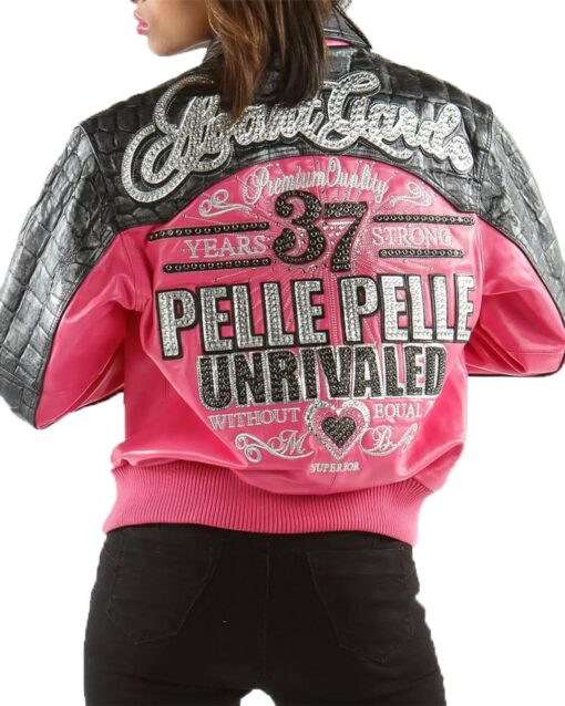 Women-Pelle-Pelle-Avant-Garde-Pink-37-Years-Strong-Jacket-1__95979