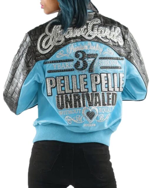 Women-Pelle-Pelle-Avant-Garde-Turquoise-37-Years-Strong-Jacket-1__64374