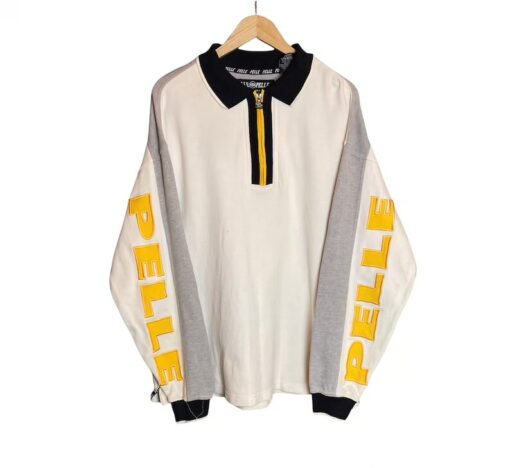 pelle pelle marc buchanan diamond white sweatshirt