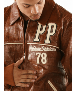 Pelle-Pelle-1978-Athletic-Division-Super-Sports-Brown-Jacket-1