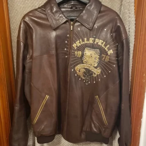 Pelle Pelle 1978 World Tour Dark Brown Jacket.