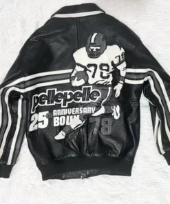 Pelle Pelle 25th Anniversary Vintage Black Leather Jacket.