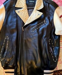 Pelle Pelle Black Leather Biker Jacket