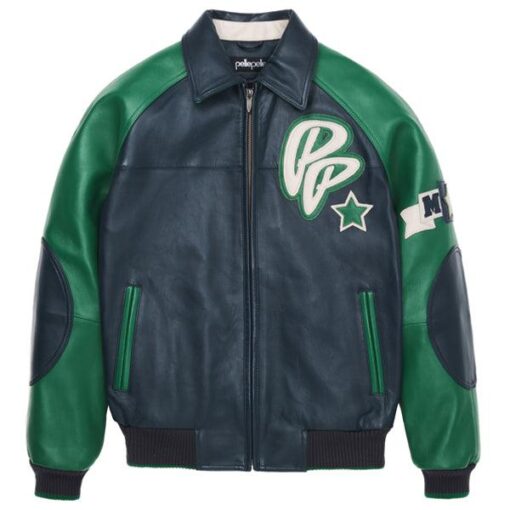 Pelle-Pelle-Classic-Soda-Club-Plush-Green-Jacket