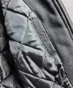 Pelle Pelle Grey Hooded Jacket.