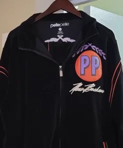 Pelle Pelle Marc Buchanan Black Jogging Jacket.