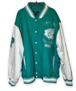 Pelle Pelle Mens Property Of 1978 Hulk Varsity Jacket