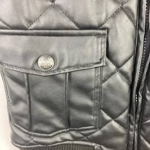 Pelle Pelle Vegan Leather Vest.