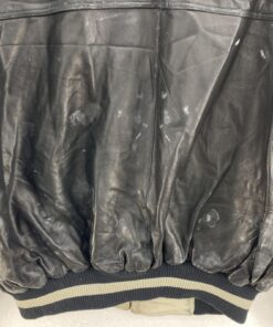 Pelle Pelle Vintage Marc Buchanan Black Leather Jacket.