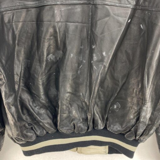 Pelle Pelle Vintage Marc Buchanan Black Leather Jacket.