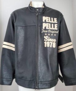 Pelle Pelle Vintage Marc Buchanan Black Leather Jacket