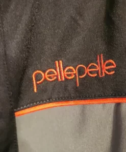 Pelle Track Zip Up Black And Grey Jacket