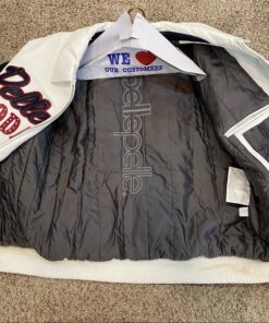 Rare Vintage Pelle Pelle Soda Club White Jacket