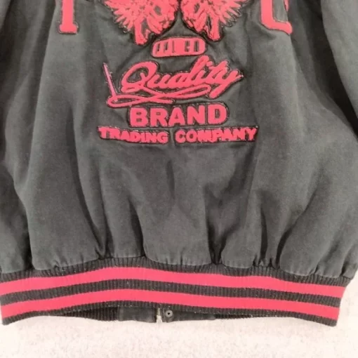 Vintage Pelle Pelle Black & Red Jacket