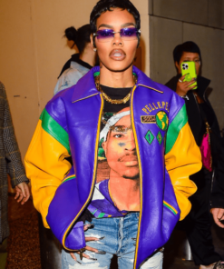 teyana taylor pelle pelle soda club leather jacket