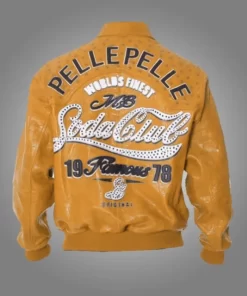 Pelle Pelle Soda Club Mustard Jacket | Pelle Pelle