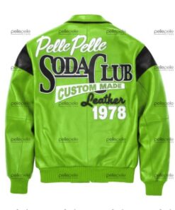 Light Green Pelle Pelle Soda Club Jacket