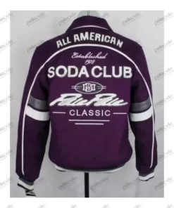 MB Pelle Pelle Purple All American Jacket