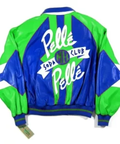 Pelle Pelle Green Blue Soda Club Jacket