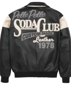 Pelle Pelle Soda Club Plush Black Jacket | pelle Pelle Store