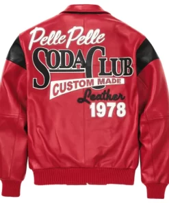 Pelle Pelle Soda Club Plush Red Jacket