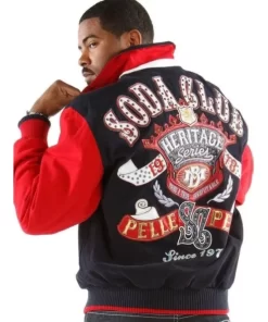 Pelle Pelle Mens Bomber Jacket | Black Jacket