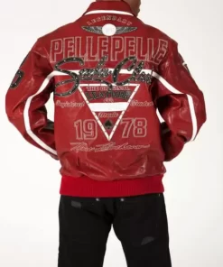 Pelle Pelle Red 1978 Soda Club MB Jacket